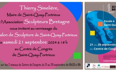 Sculpteurs Bretagne …prochaine  « Escale » à Saint-Quay-Portrieux