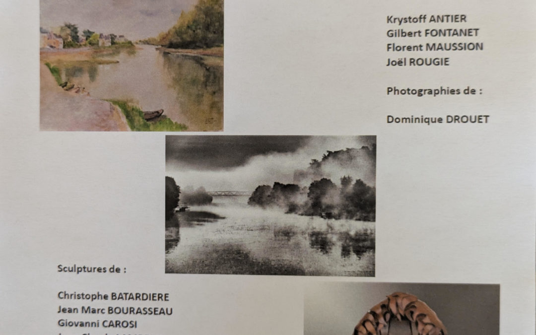 Anne Le Louarn et Giovanni Carosi en Symposium à Montjean sur Loire
