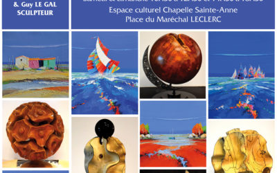 Dominique Mahé et Guy Le Gal- 61éme Salon d’Automne ( La Baule)