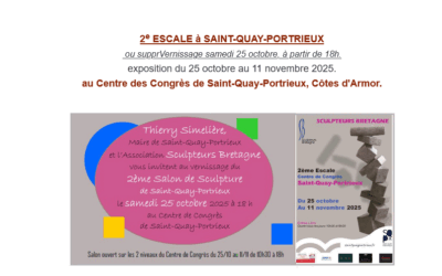 Terrrrrre….!!!Saint-Quay-Portrieux à l’horizon- 45 Sculpteurs Débarquent