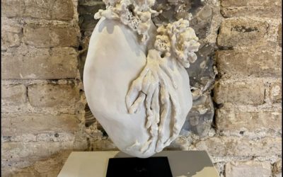 Pascale Morin- Sculptures Porcelaine au Printemps de la Céramique