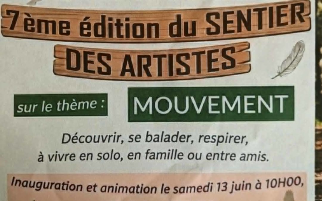Patricia Lemort et Anthony Boeffard performent sur le Sentier des Artistes (Ferel 56)