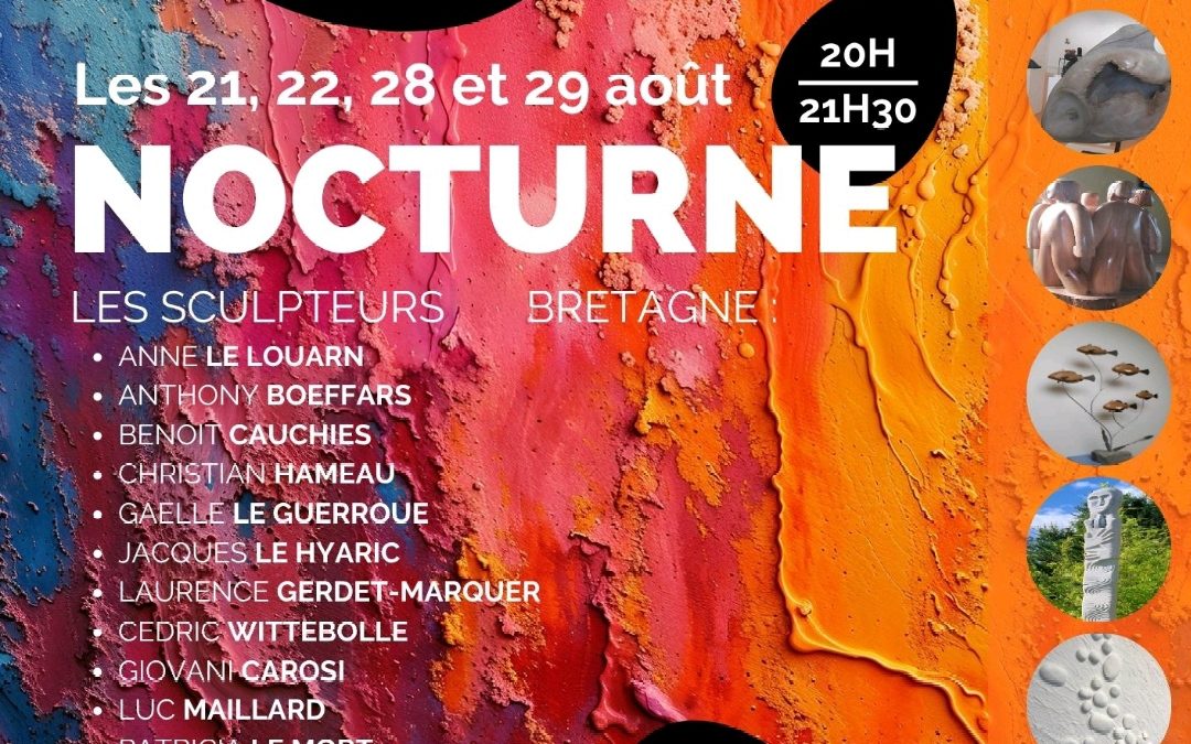 12 Sculpteurs Bretagne exposent -Les Arts de Keruzen- Saint Gildas de Rhuys