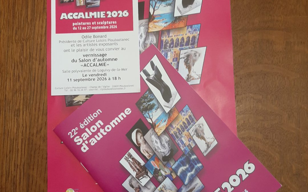 Anne Le Louarn et plusieurs Sculpteurs SB exposent à ACCALMIE- Loguivy de la Mer (22)