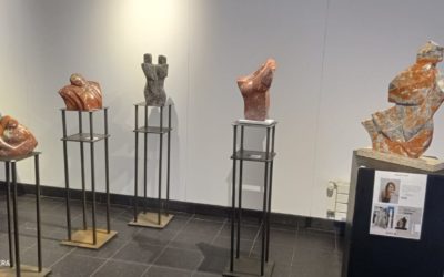 Quand le Ouest-France  rend visite à SB au Salon d&rsquo;Erquy